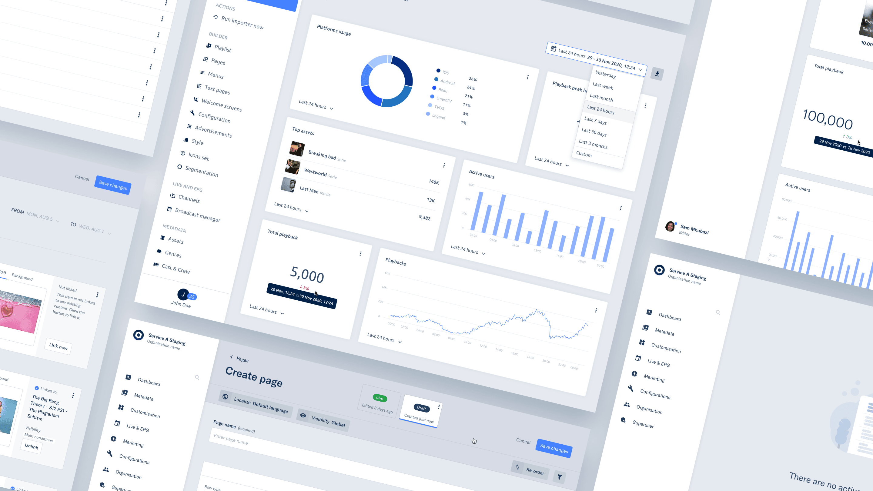 Designing Seamless Interfaces for Web and Streaming Platforms